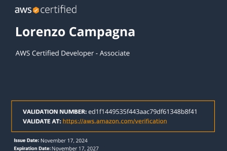 Certificazione AWS Developer Associate